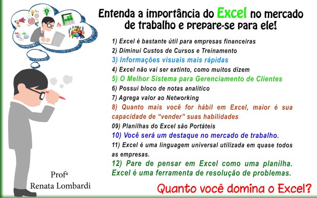 Você sabe Excel?