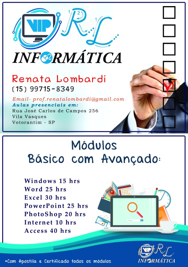 frente e verso cartao